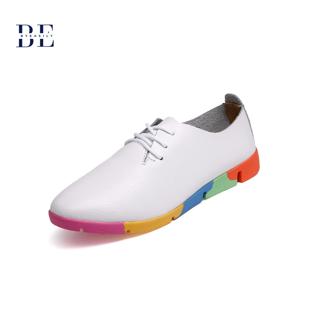 Women’s Pointed Toe Leather Flats
