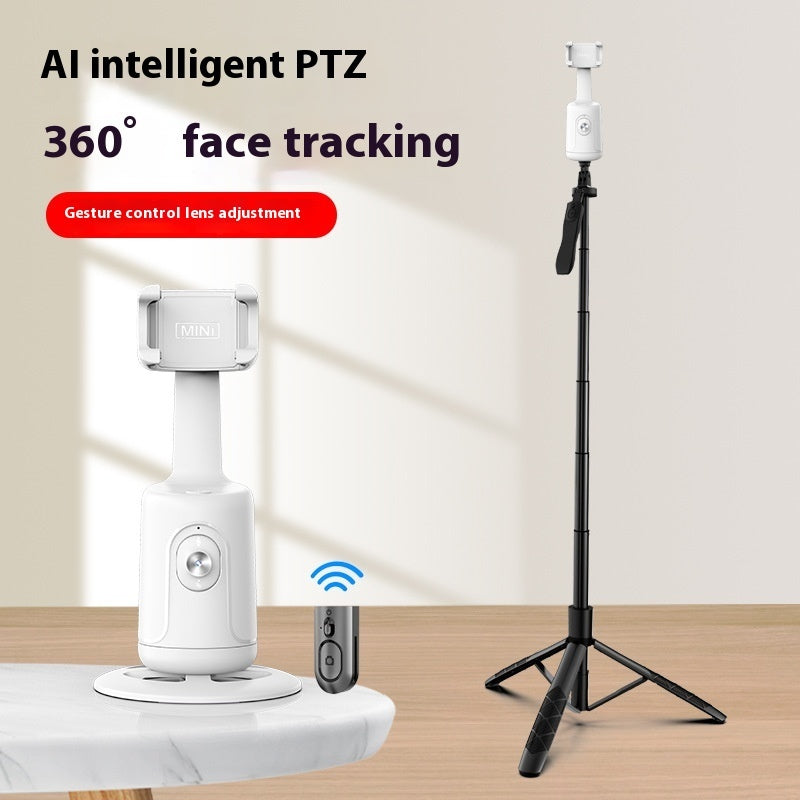 Auto Face Tracking Tripod 360° — Hands-Free Filming Made Easy