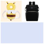 Multifunctional Baby Diaper Backpack with Crib