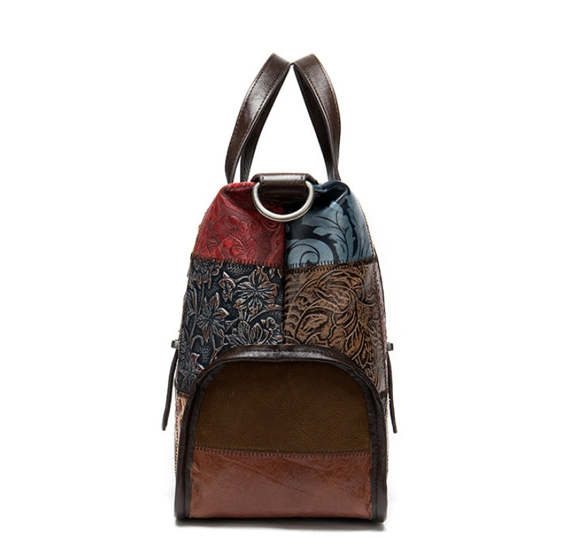 Belva™ Genuine Cowhide Leather Women's Handbag