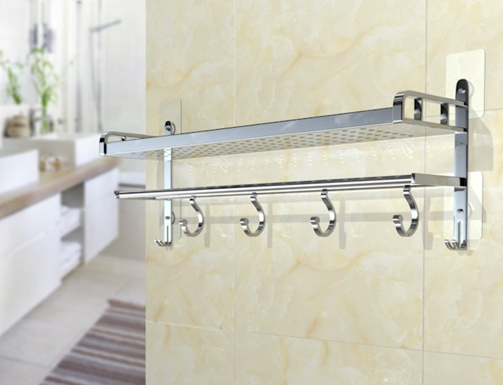 🧲 Strong Adhesive Non-Marking Nail – Nail-Free Wall Hooks, Heavy Duty Transparent Screw Holders (32 Pack)