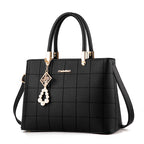 Aveline™ Soft Elegance Handbag with Charm Ball Accent