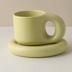 Ceramic Coffee Cup & Saucer Gift Box Set