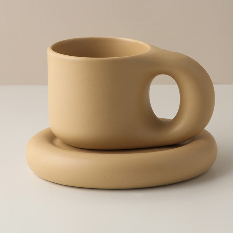 Ceramic Coffee Cup & Saucer Gift Box Set