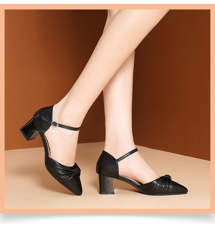 Women’s Coarse Heel Roman Sandals