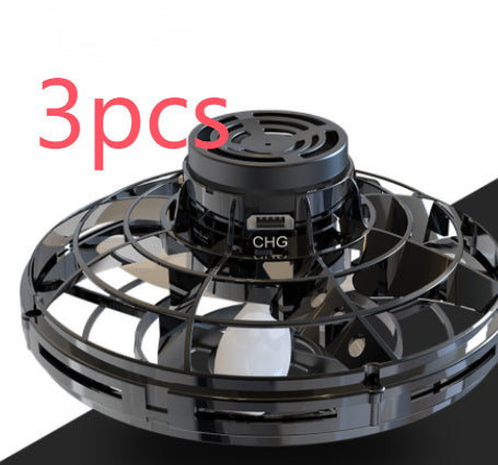 Black drone rotor with '3pcs' text in red on a white background