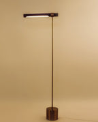 Golden Wood Grain Table Lamp