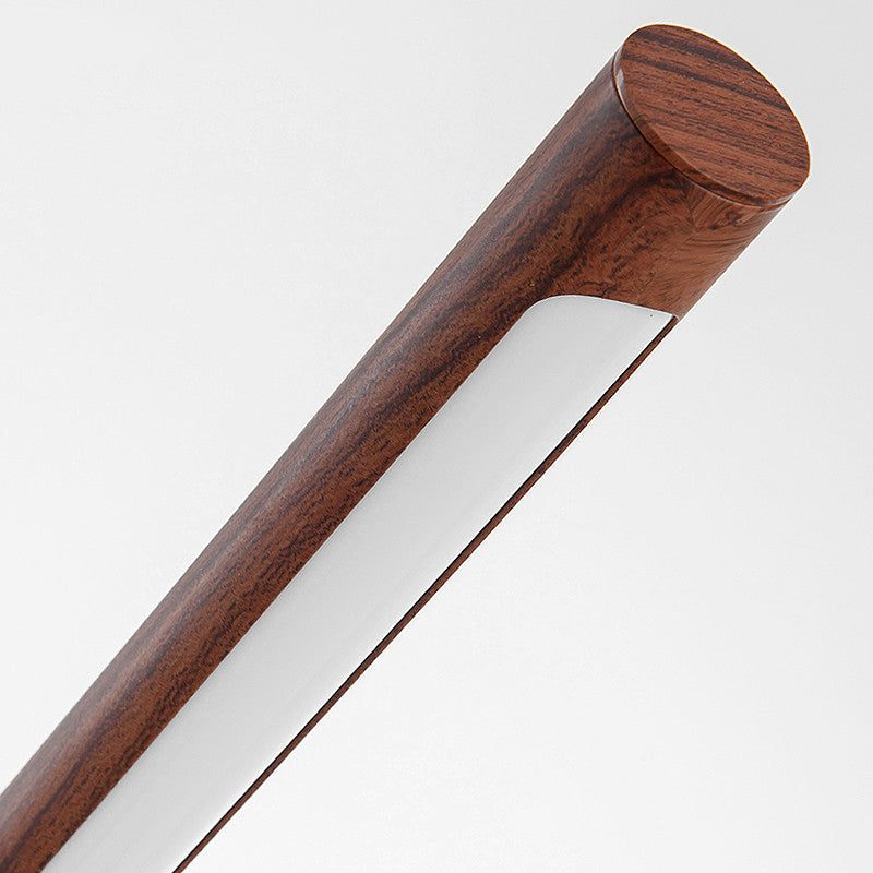 Golden Wood Grain Table Lamp