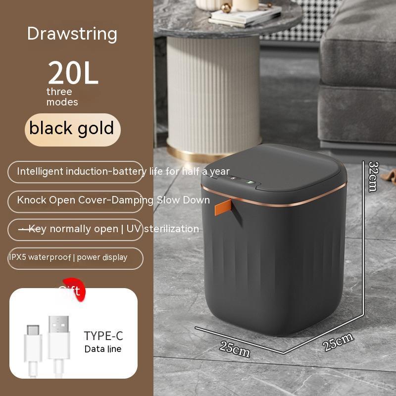 Smart Automatic Trash Can with Lid – Motion Sensor Dustbin