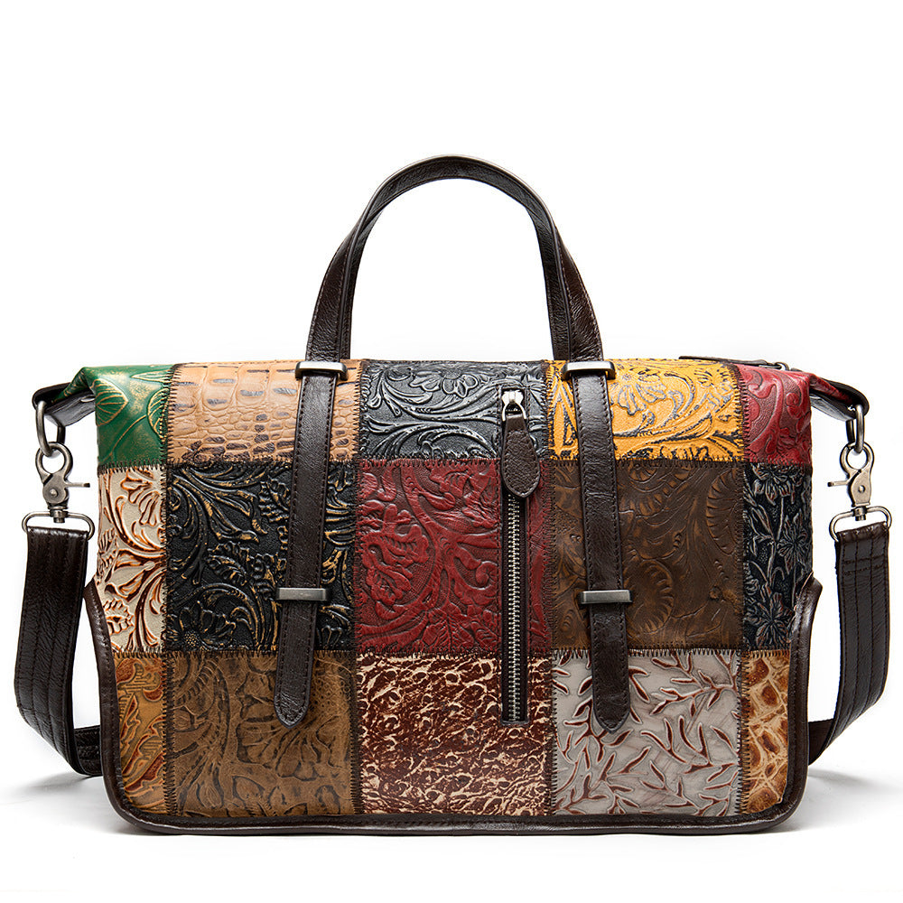 Belva™ Genuine Cowhide Leather Women's Handbag