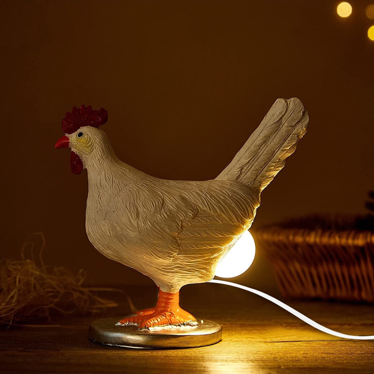 Chicken Egg Novelty USB Lamp