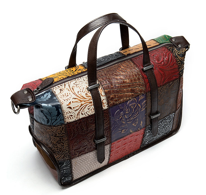 Belva™ Genuine Cowhide Leather Women's Handbag