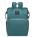 Multifunctional Baby Diaper Backpack with Crib