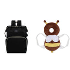 Multifunctional Baby Diaper Backpack with Crib
