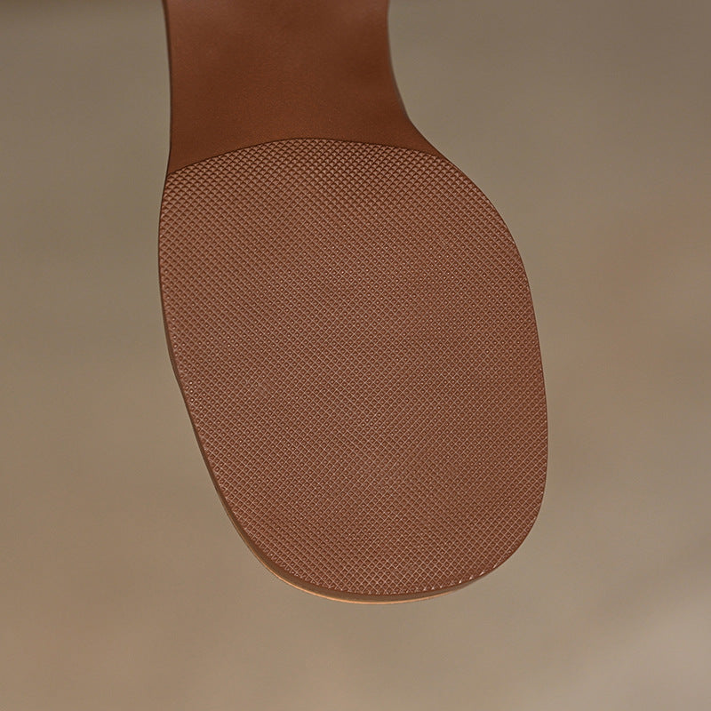 Women’s French Style Chunky Heel Platform Shoes