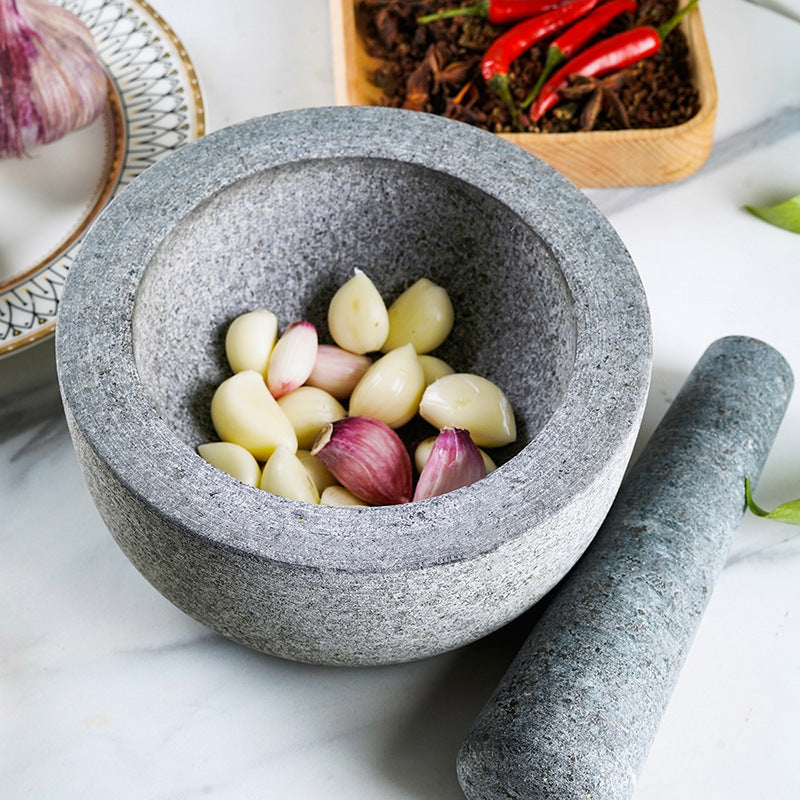 Stone Mortar Vintage Marble Grinder