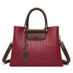 Aurelia Soft-Touch Messenger Tote – Versatile Shoulder Bag for Women