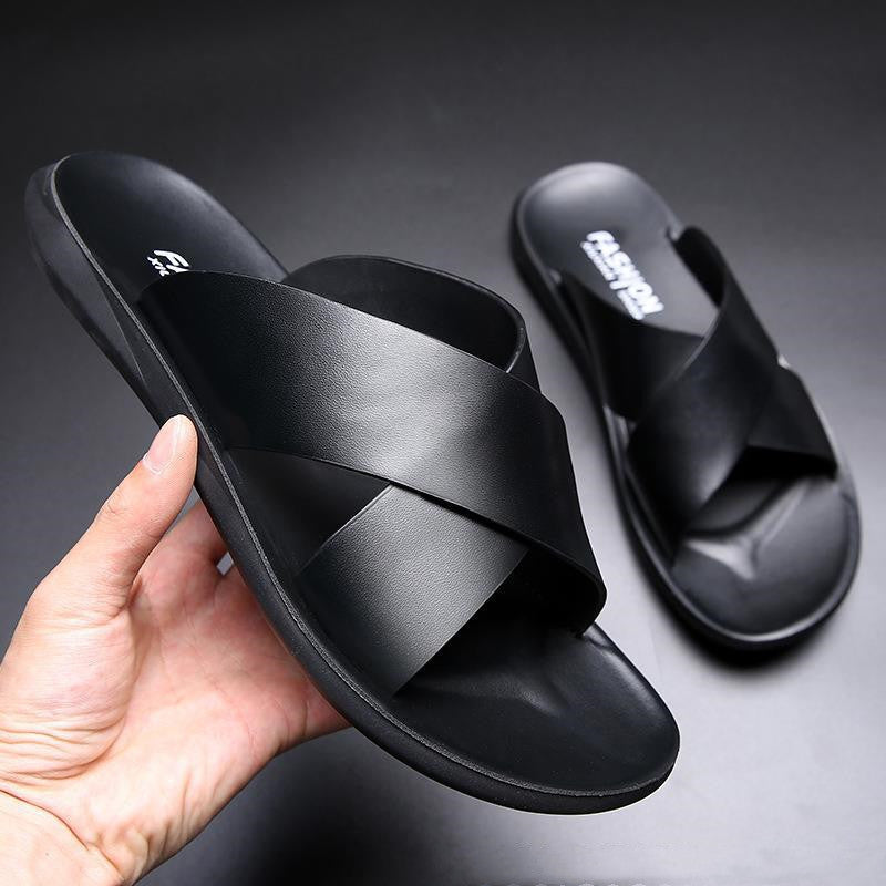 New Generation Anti-Skid Cowhide Leather Sandals