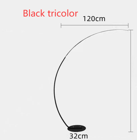 Modern Remote Control LED Floor Lamp