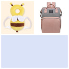 Multifunctional Baby Diaper Backpack with Crib