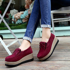 Women’s Tassel Bow Thick Bottom Casual Shoes