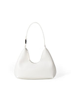 White handbag on a white background