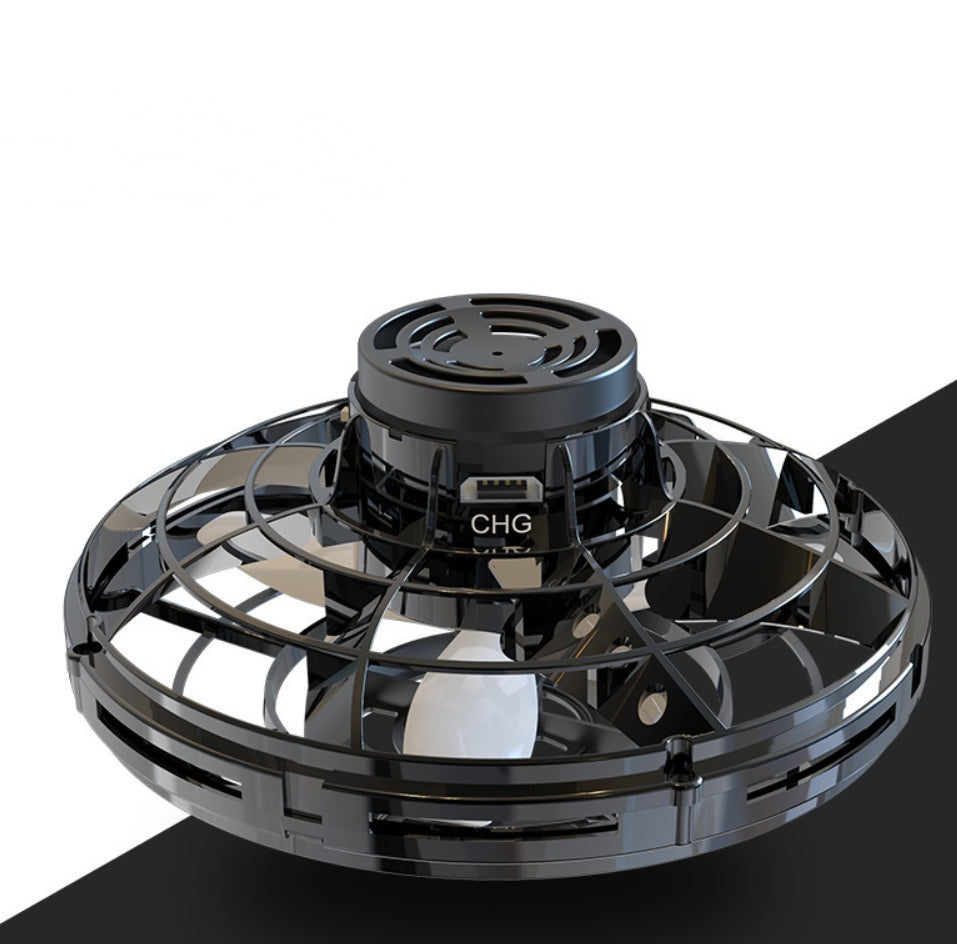 Black drone with 'CHG' branding on a white background