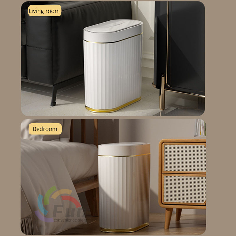 Smart Automatic Trash Can with Lid – Motion Sensor Dustbin
