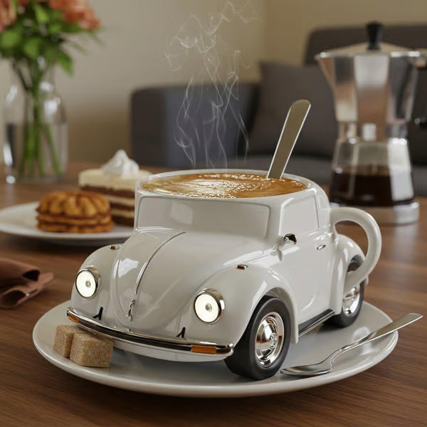 Beetle Shaped Coffee Cup – Unique Resin Mug for Coffee Lovers, Gift Idea