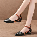Women’s Coarse Heel Roman Sandals