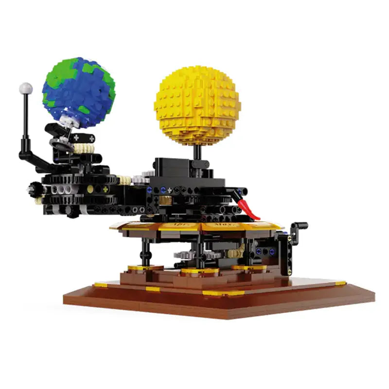 RBrickstem Kinetic Solar System Sculpture (864pcs)