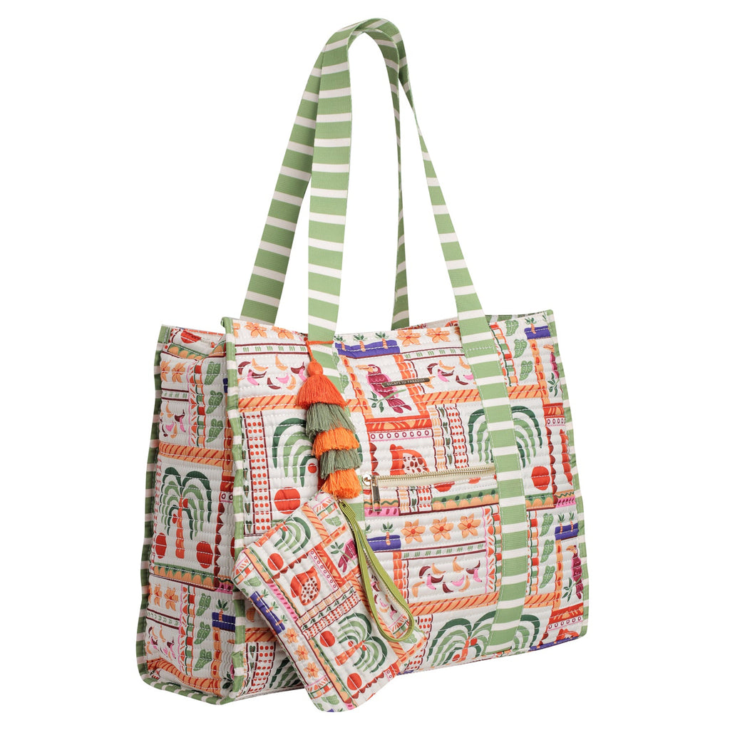 Luxury Embroidered Tote Bag