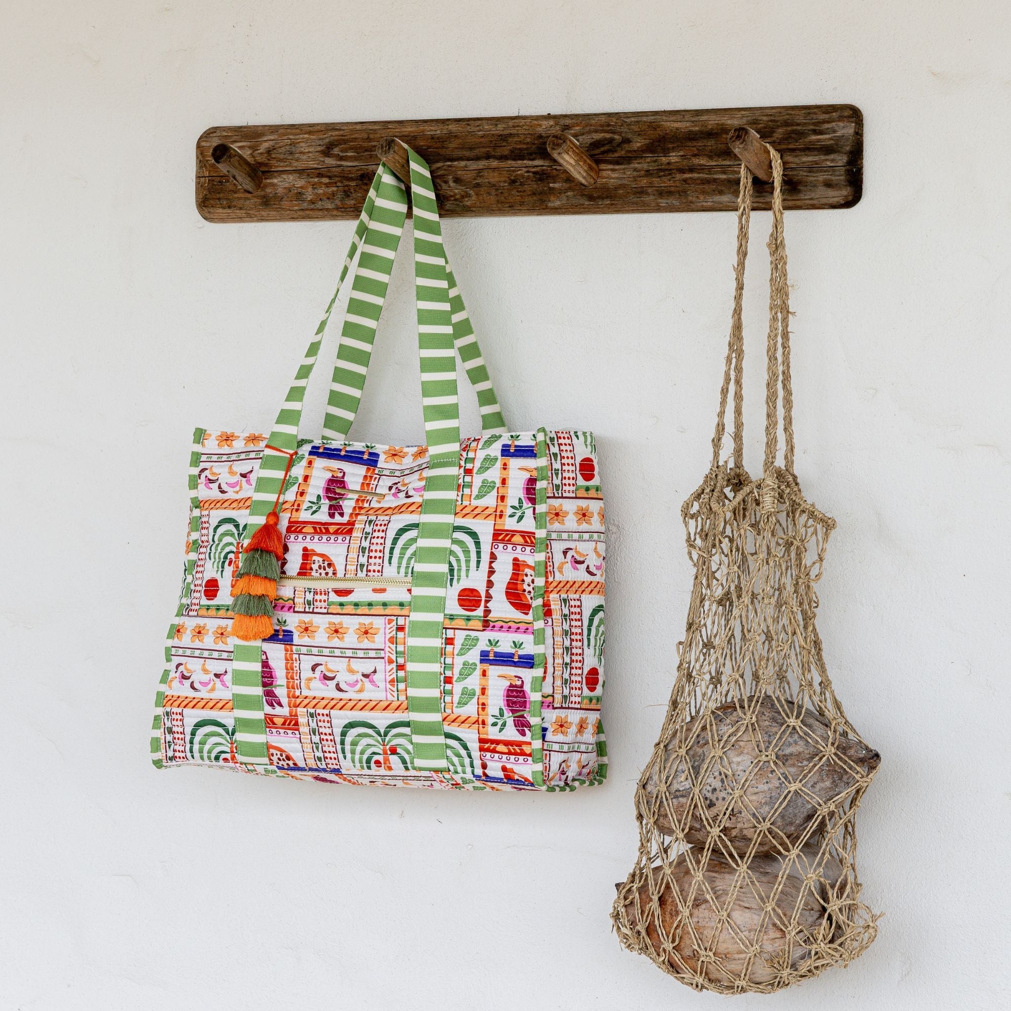 Luxury Embroidered Tote Bag