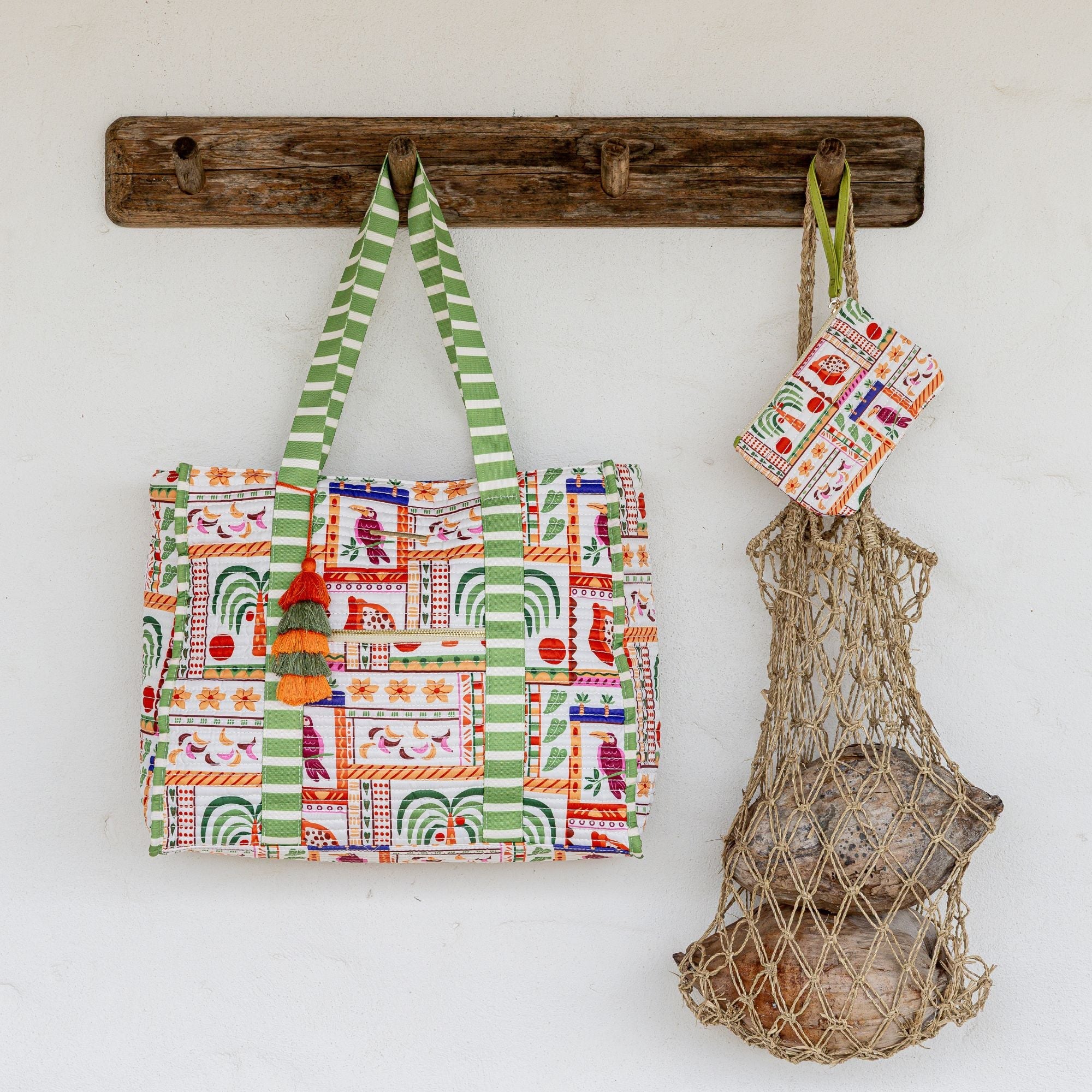 Luxury Embroidered Tote Bag