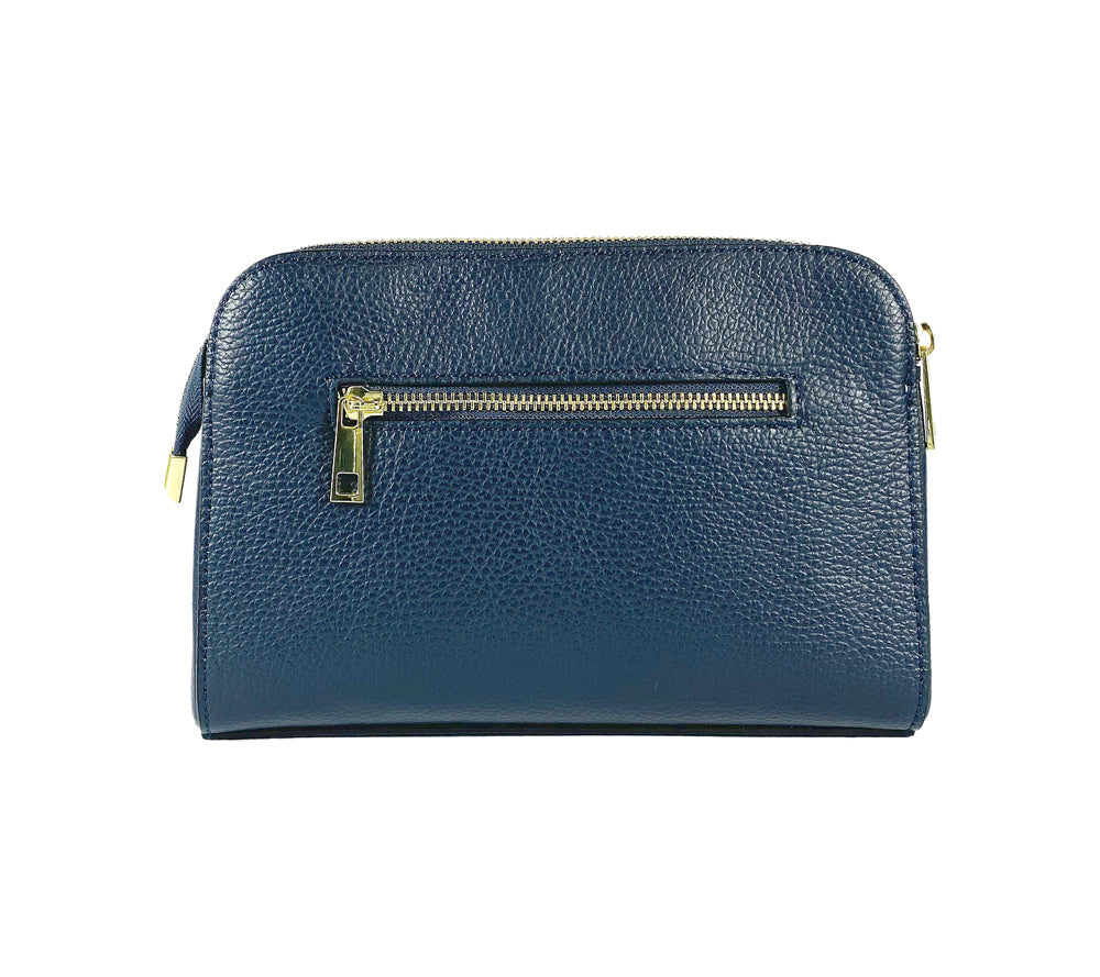 Renato Borzatta – Blue Genuine Leather Women’s Crossbody Bag