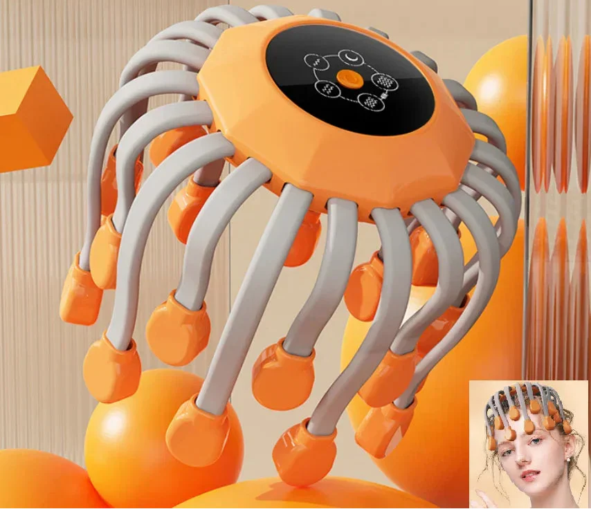 20-Head Vibrating Scalp Massager
