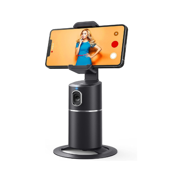 Auto Face Tracking Tripod 360° — Hands-Free Filming Made Easy