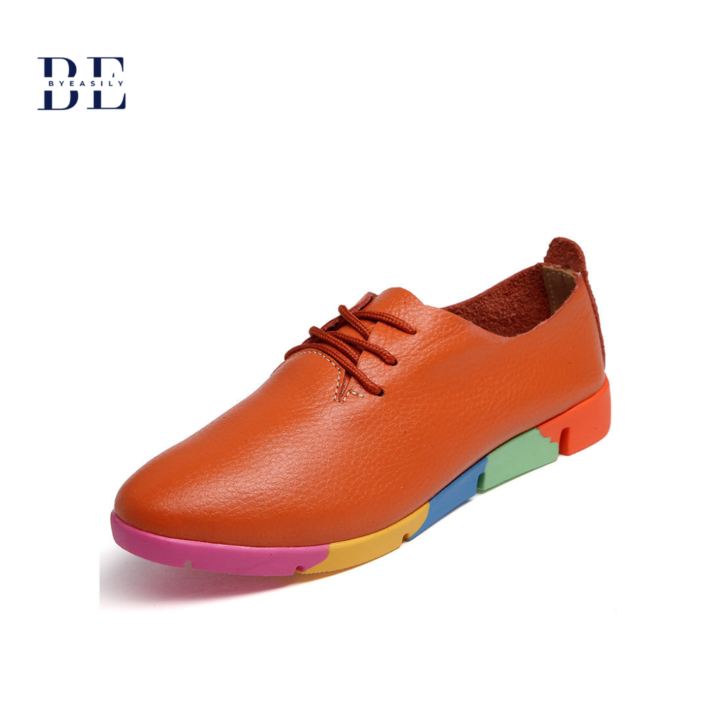 Women’s Pointed Toe Leather Flats