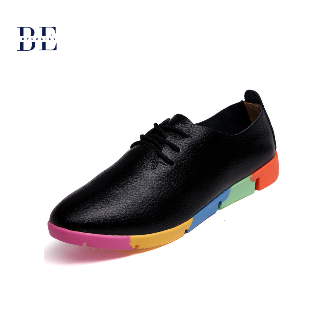 Women’s Pointed Toe Leather Flats