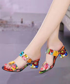 LunaStep™ Women’s Summer Peep-Toe Slippers
