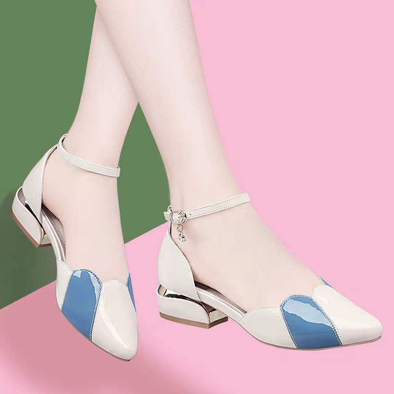 Women’s Coarse Heel Roman Sandals