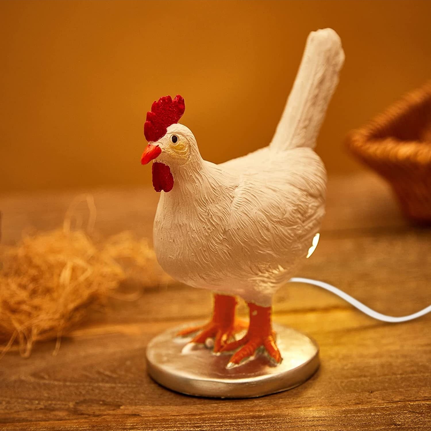 Chicken Egg Novelty USB Lamp