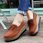 Women’s Tassel Bow Thick Bottom Casual Shoes