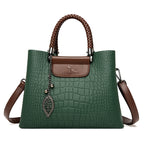 Aurelia Soft-Touch Messenger Tote – Versatile Shoulder Bag for Women