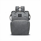 Multifunctional Baby Diaper Backpack with Crib