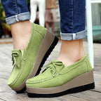 Women’s Tassel Bow Thick Bottom Casual Shoes