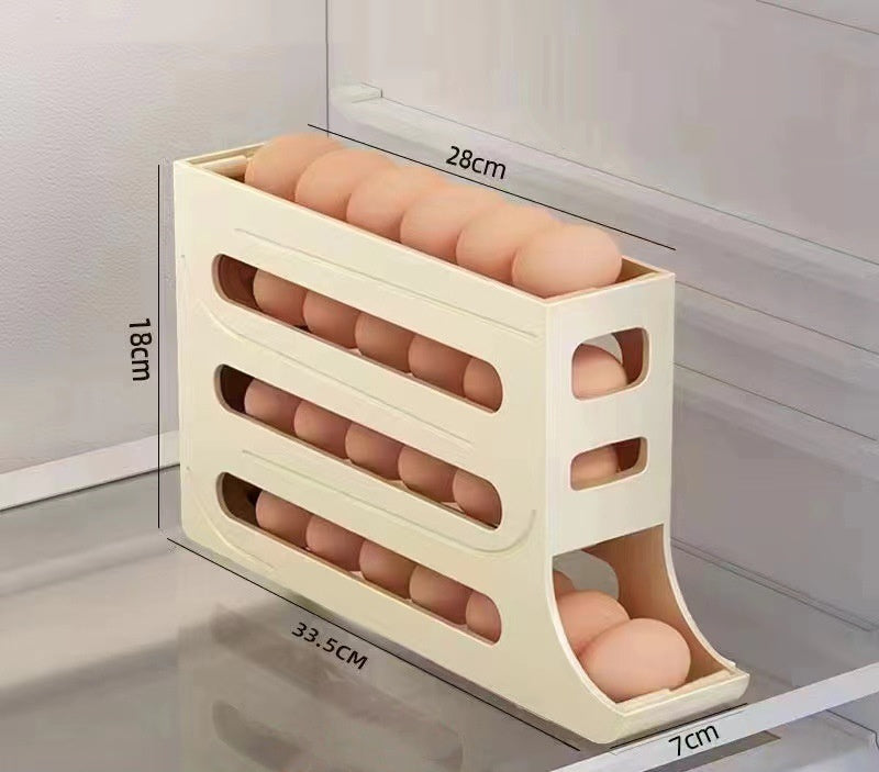 4-Layer Automatic Egg Roller Tray