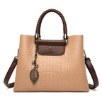Aurelia Soft-Touch Messenger Tote – Versatile Shoulder Bag for Women