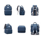 Multifunctional Baby Diaper Backpack with Crib