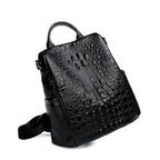 Celeste Croco-Textured Leather Backpack